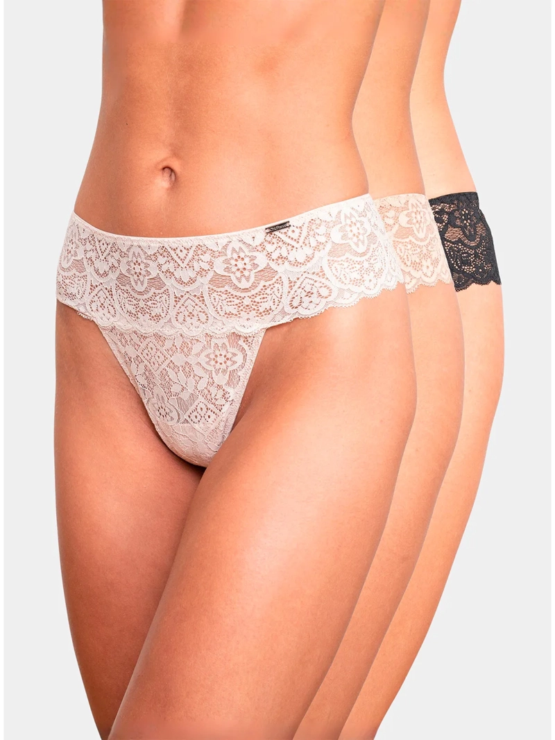 CALZÓN CHIC FRANCE PACK X3 MICROFIBRA HIKINI - 1