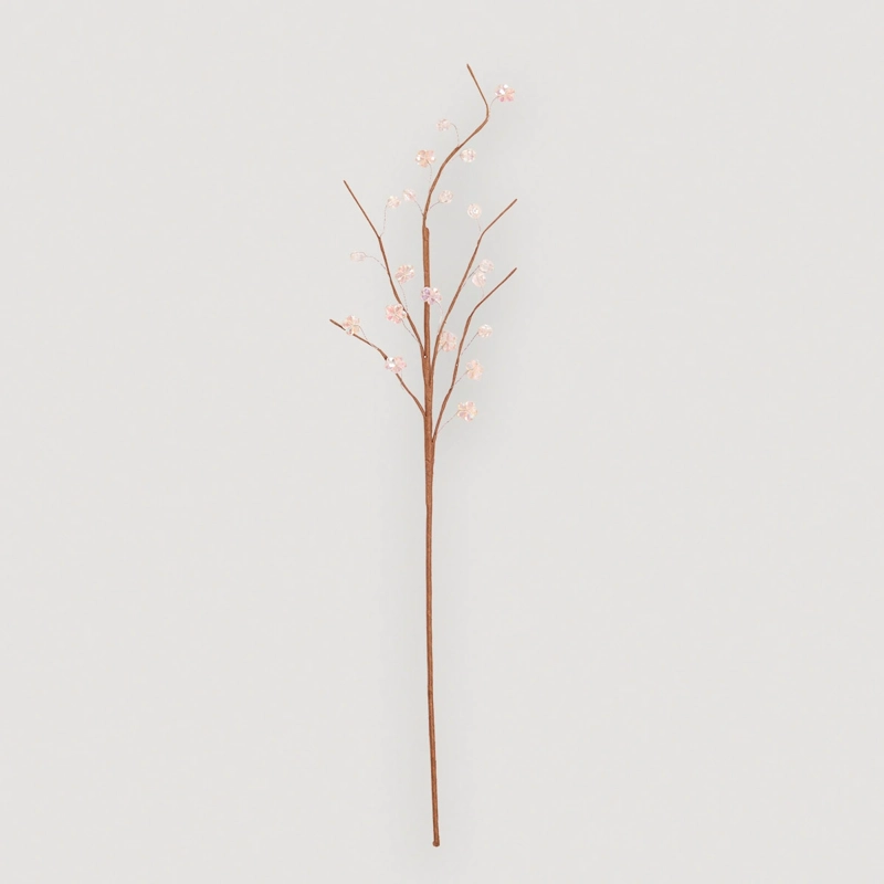 ADORNO NAVIDEÑO RIPLEY HOME NORDIC XMAS RAMA FLOWER ICE - 2