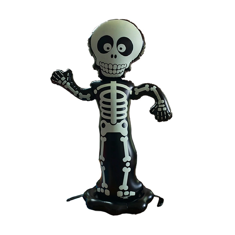 ADORNO HALLOWEEN RIPLEY HOME INFLABLE ESQUELETO BRILLA OSCURIDAD 122 CM - 2