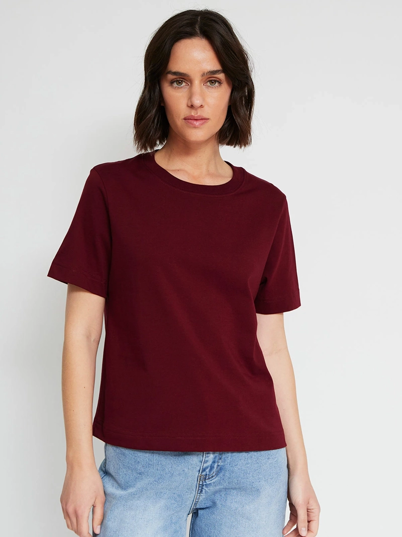 POLERA MUJER MARQUIS ALGODÓN MANGA CORTA - 2
