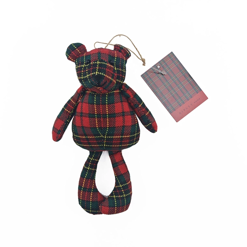 ADORNO NAVIDEÑO RIPLEY HOME TEDDY OSO ESCOCES - 2