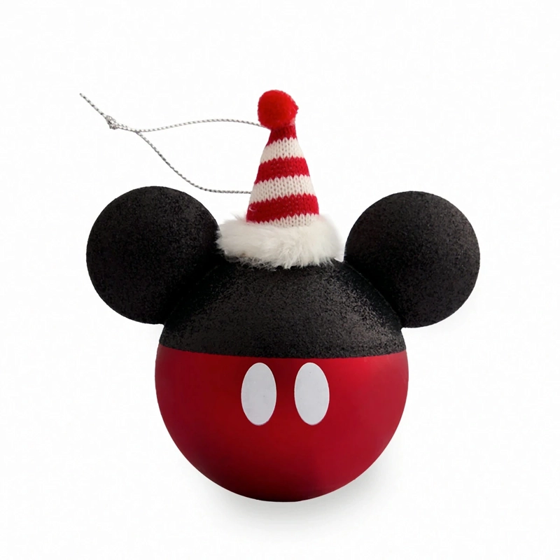 ADORNO NAVIDEÑO DISNEY PACK X8 12 CM CARAS - 1