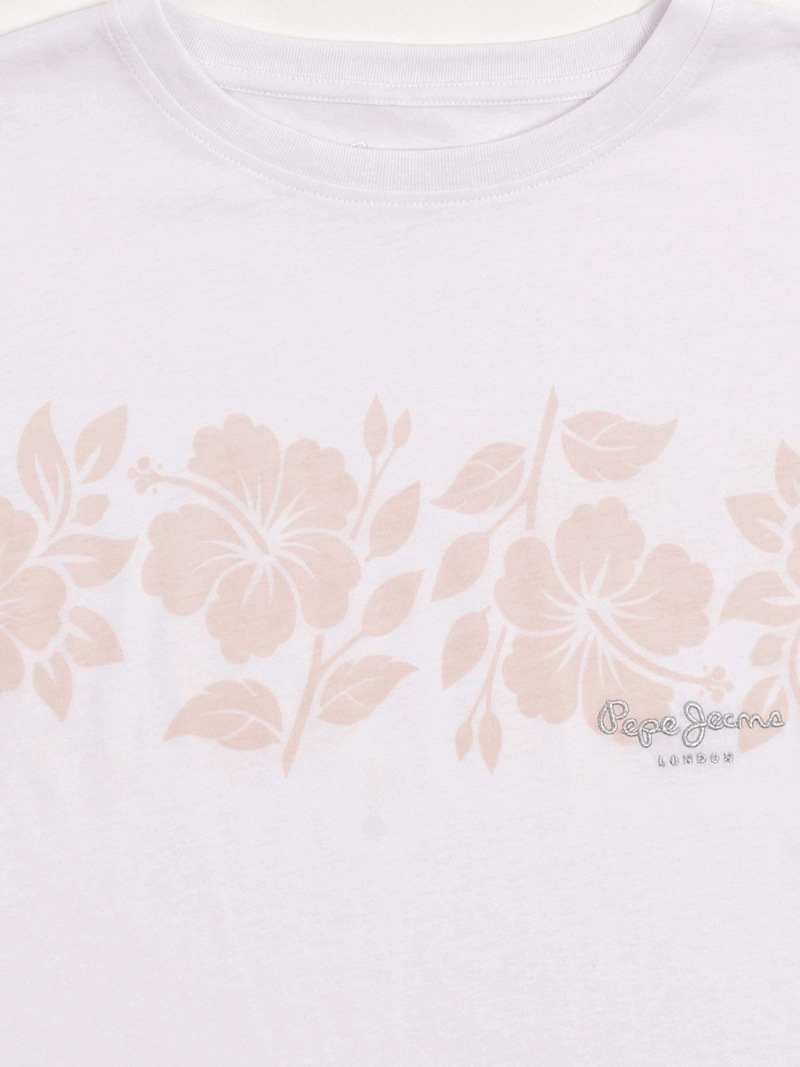 POLERA NIÑA PEPE JEANS ALGODÓN MANGA CORTA - 3