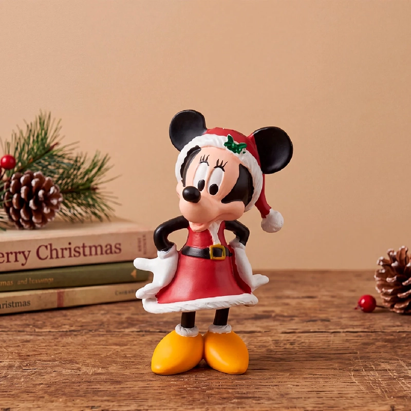 ADORNO NAVIDEÑO DISNEY POLY MINNIE 10 CM - 1