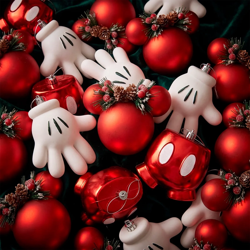 ADORNO NAVIDEÑO DISNEY PACK X3 FIGURAS - 1