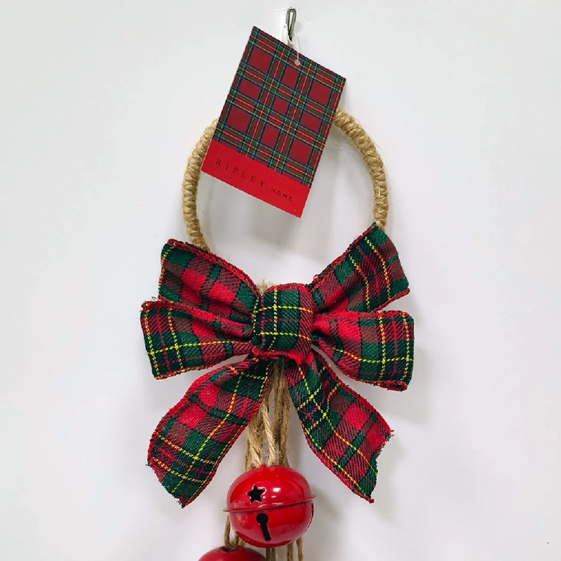 ADORNO NAVIDEÑO RIPLEY HOME TEDDY 5 CASCABEL ESCOCES  - 3