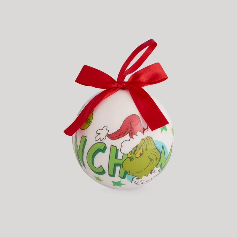 ADORNO NAVIDEÑO GRINCH PAPER 10 CM BLANCO - 2