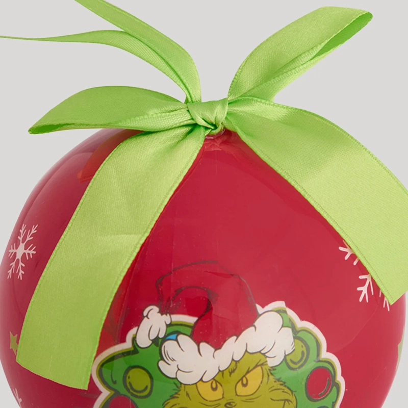 ADORNO NAVIDEÑO GRINCH PAPER 10 CM ROJO - 4