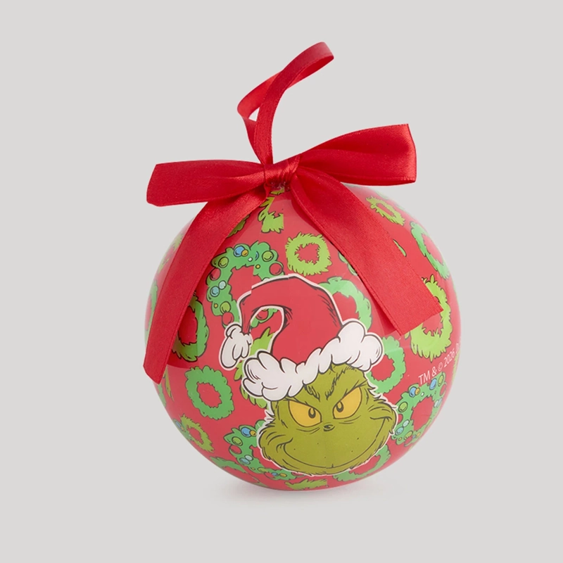 ADORNO NAVIDEÑO GRINCH PAPER 10 CM ROJO DISEÑO - 2