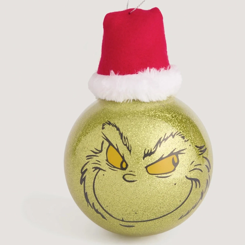 ADORNO NAVIDEÑO GRINCH CARA GORRO - 2
