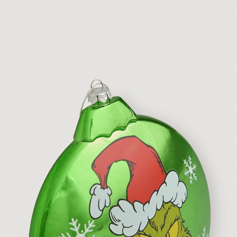 ADORNO NAVIDEÑO GRINCH FLAT 15 CM CARA - 4