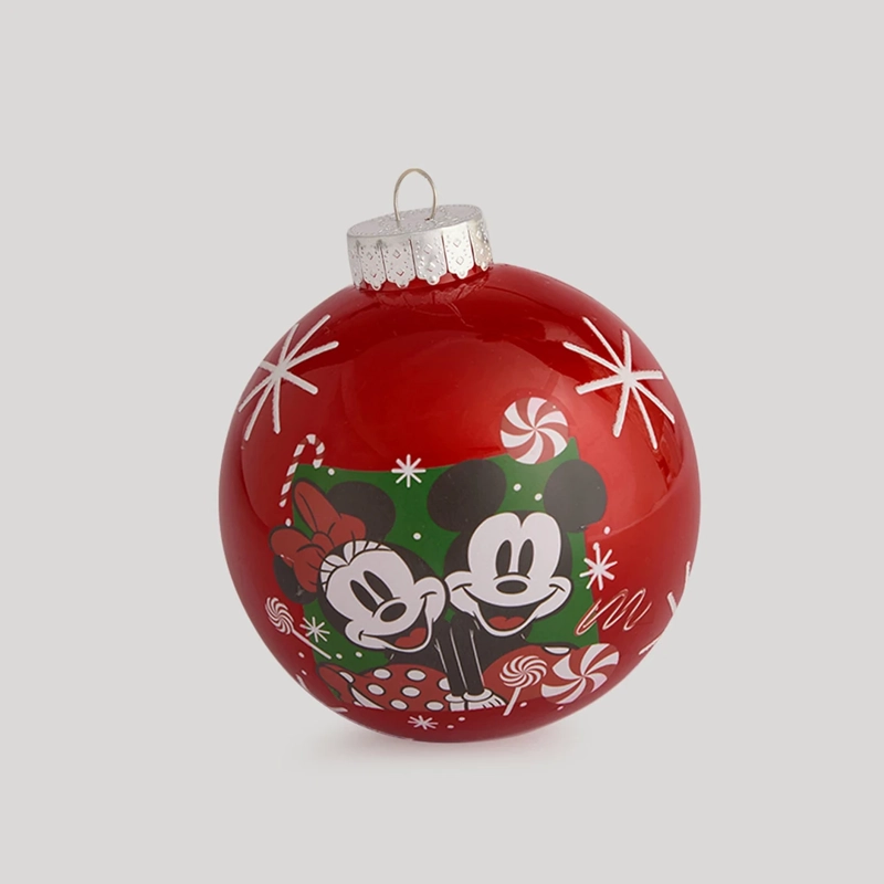 ADORNO NAVIDEÑO DISNEY SHATT MICKEY 10 CM VERDE - 2