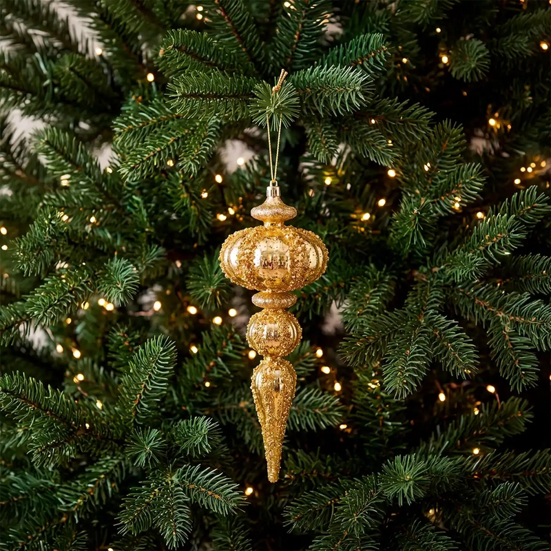 ADORNO NAVIDEÑO RIPLEY HOME ORNAMENTO GOLD - 1