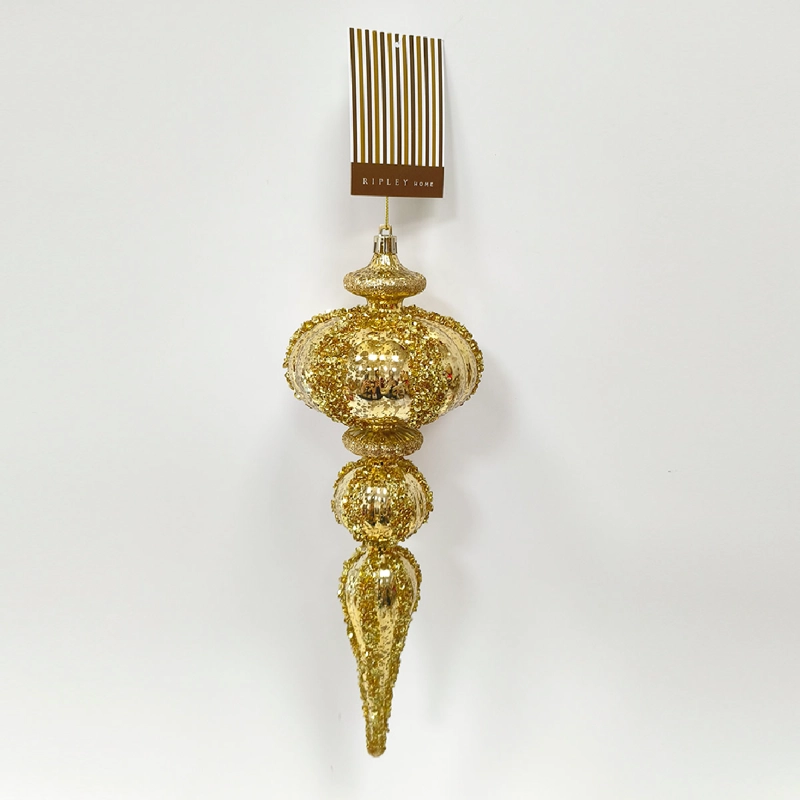 ADORNO NAVIDEÑO RIPLEY HOME ORNAMENTO GOLD - 2