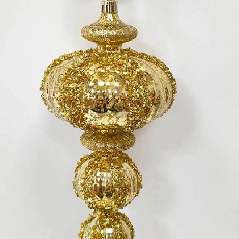ADORNO NAVIDEÑO RIPLEY HOME ORNAMENTO GOLD - 3