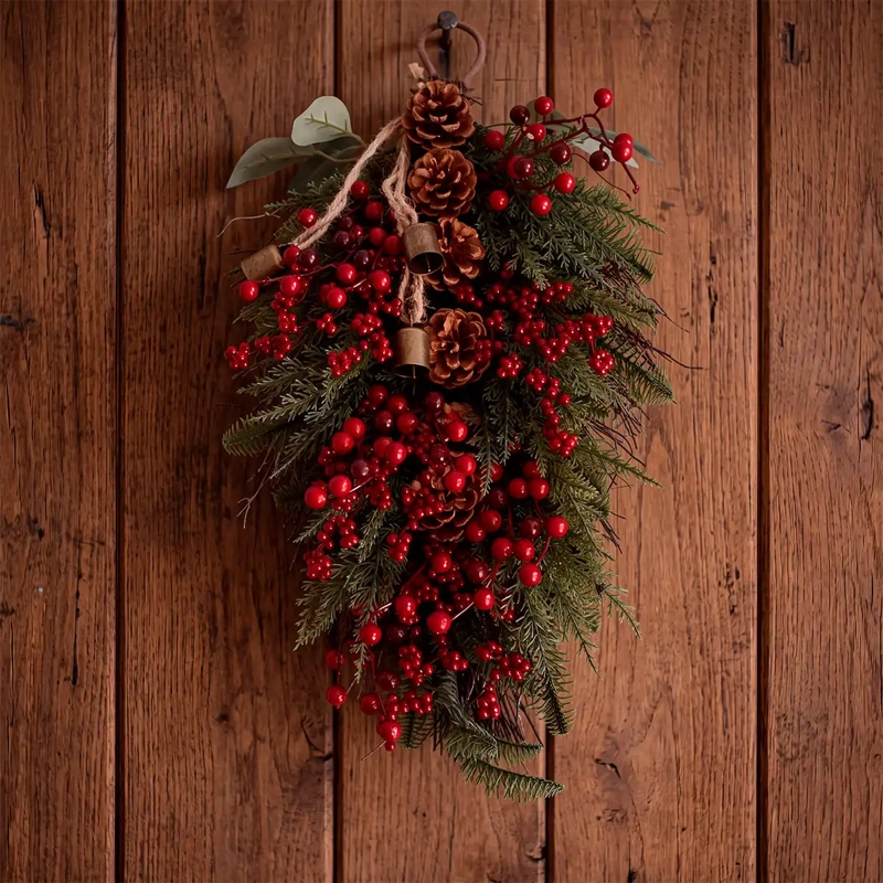 ADORNO NAVIDEÑO RIPLEY HOME TRADITIONAL XMAS COLGANTE LAZO - 1