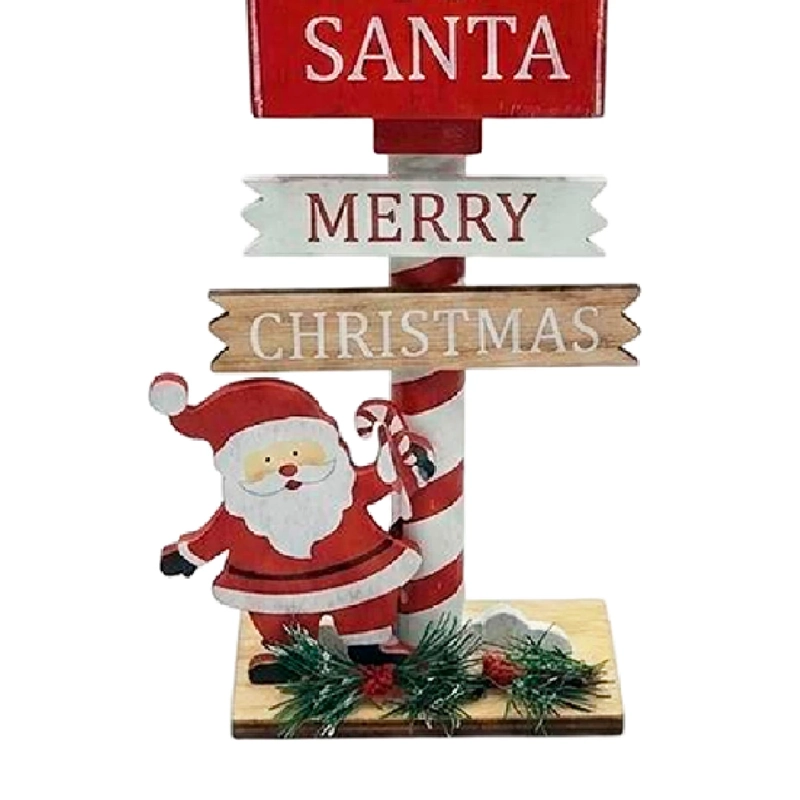 ADORNO NAVIDEÑO RIPLEY HOME TRADITIONAL XMAS BUZÓN LETTERS TO SANTA - 3