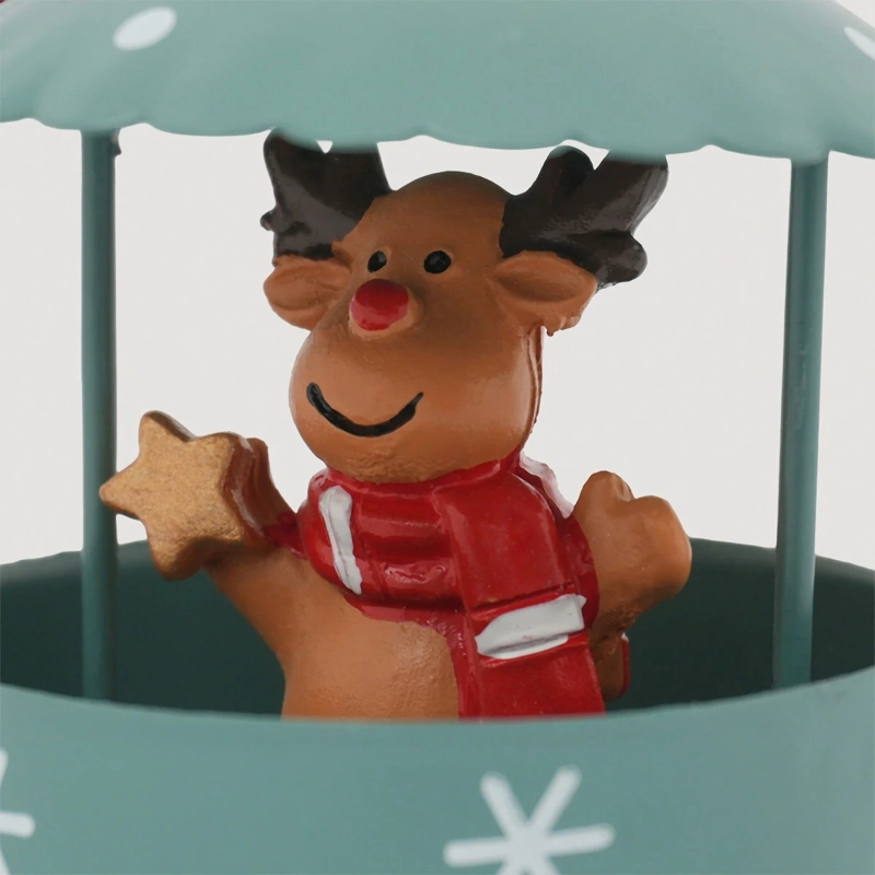 ADORNO NAVIDEÑO RIPLEY HOME TRADITIONAL XMAS RENO METAL - 3