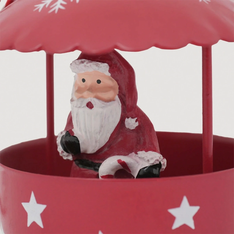 ADORNO NAVIDEÑO RIPLEY HOME TRADITIONAL XMAS SANTA METAL - 3