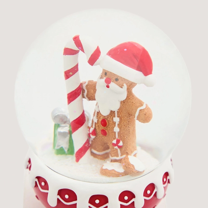 ADORNO NAVIDEÑO RIPLEY HOME ESFERA DE AGUA M GALLETA - 3