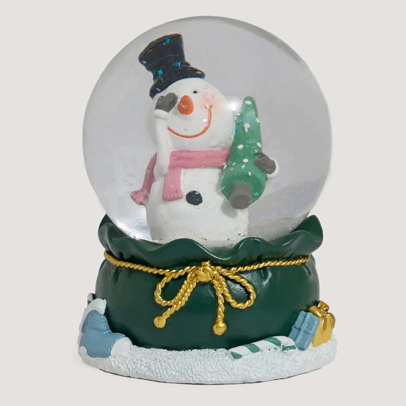 ADORNO NAVIDEÑO RIPLEY HOME ESFERA DE AGUA S SNOWMAN - 2