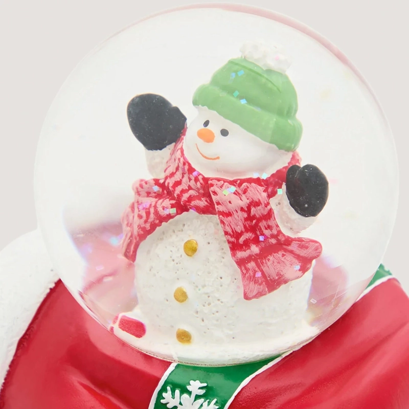 ADORNO NAVIDEÑO RIPLEY HOME GLOBO DE AGUA GUANTE SNOWMAN - 2