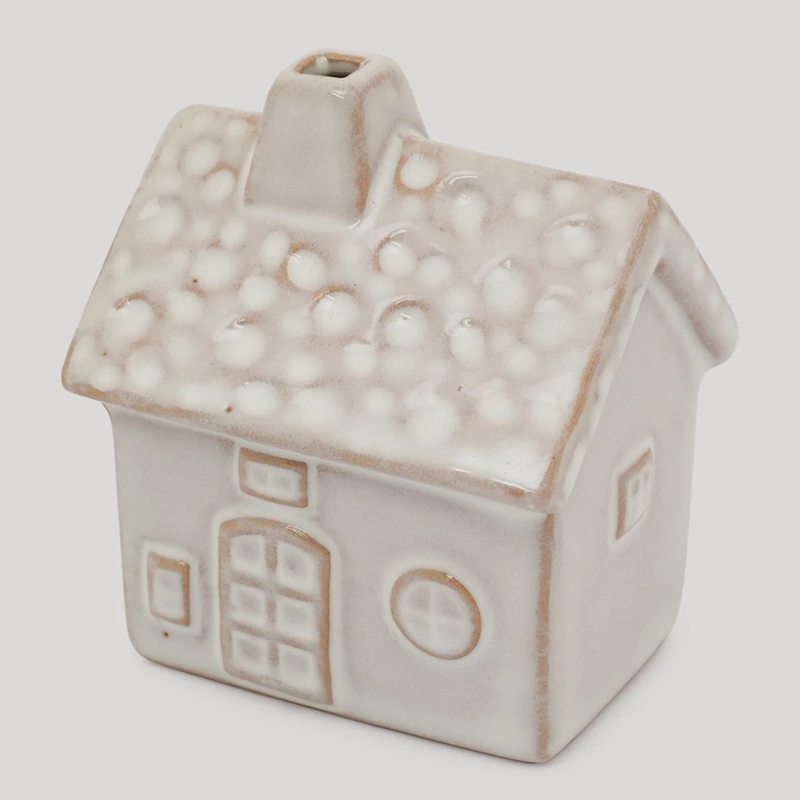 ADORNO NAVIDEÑO MAISON LINETT SET X3 CASAS - 3