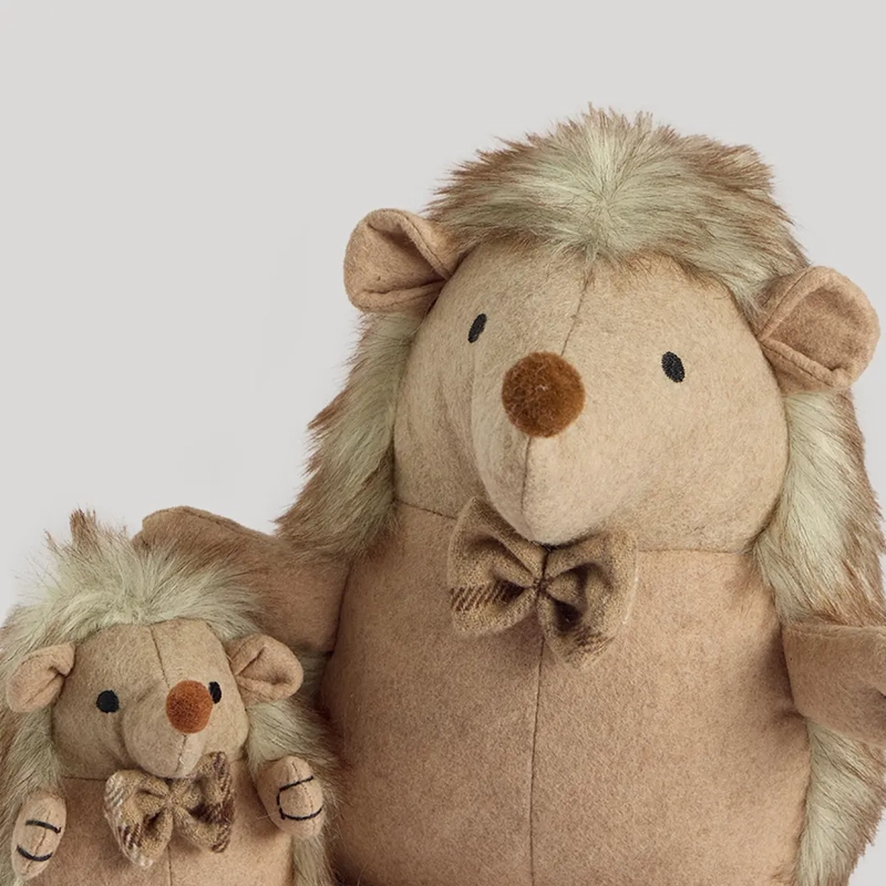 ADORNO NAVIDEÑO RIPLEY HOME NORDIC XMAS PELUCHE PUERCOESPIN - 2