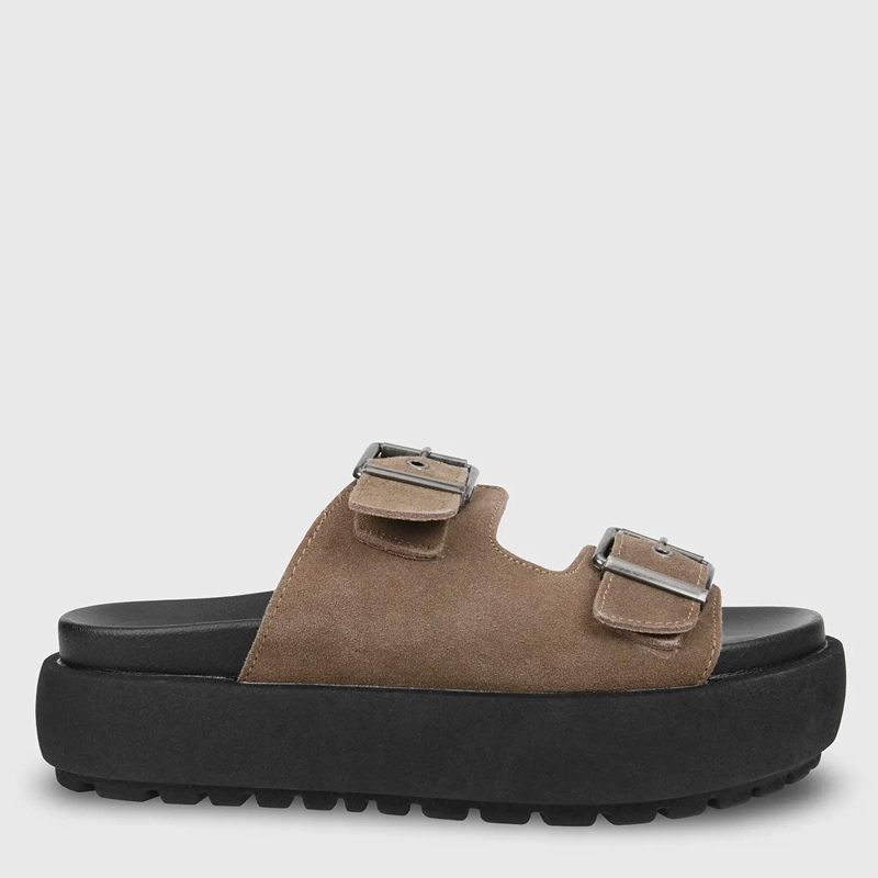 SANDALIAS MUJER BARBADOS BROTON CUERO