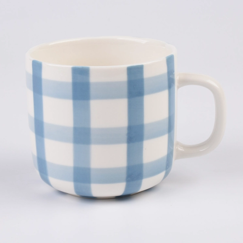 MUG RIPLEY HOME CUADROS AZUL - 1