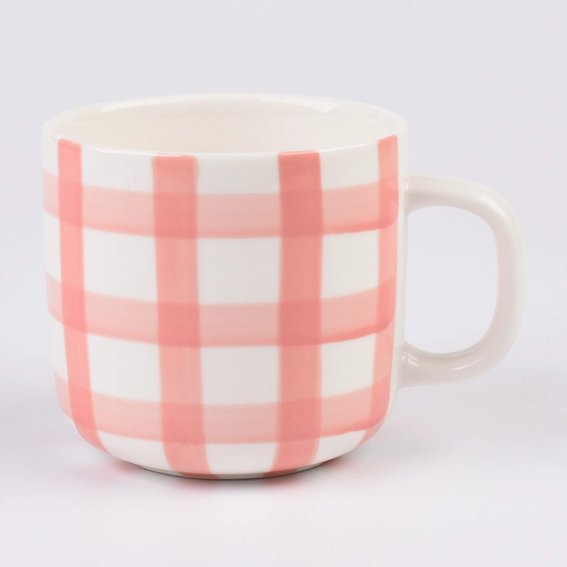 MUG RIPLEY HOME CUADROS ROSA