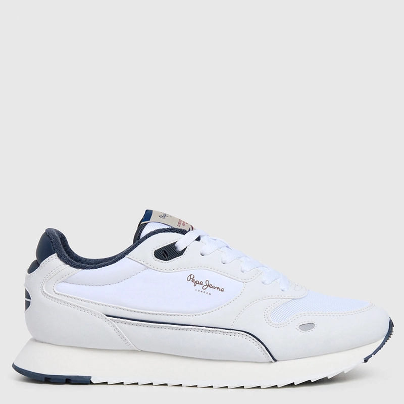 ZAPATILLAS HOMBRE PEPE JEANS LONDON CASUALES AZUL BEXLEY ONE  - 1