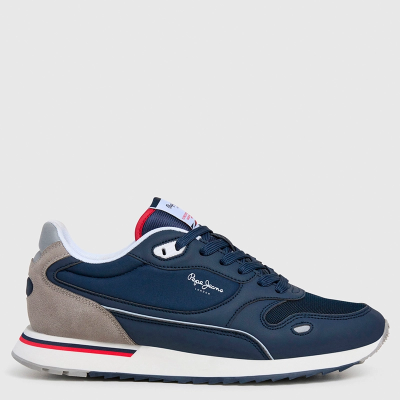 ZAPATILLAS HOMBRE PEPE JEANS LONDON CASUALES AZUL BEXLEY CITY - 1