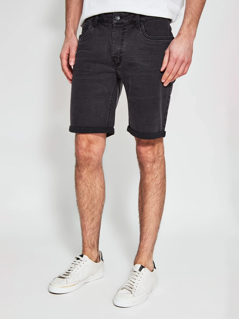 SHORT HOMBRE ROBERT LEWIS ALGODÓN DENIM BÁSICO - 2