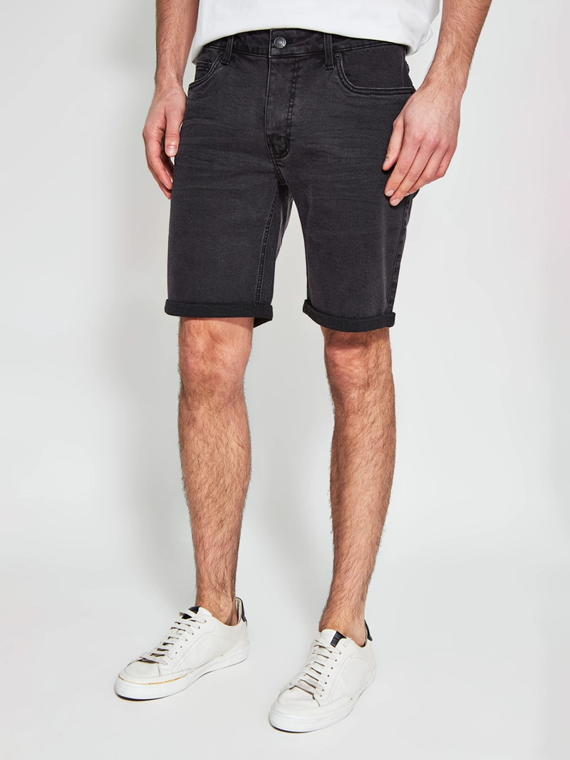 SHORT HOMBRE ROBERT LEWIS ALGODÓN DENIM BÁSICO - 2