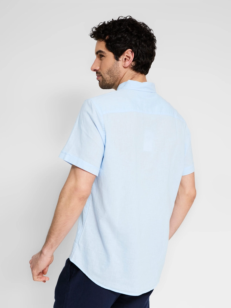 CAMISA HOMBRE KENNETH STEVENS LINO ALGODÓN - 2