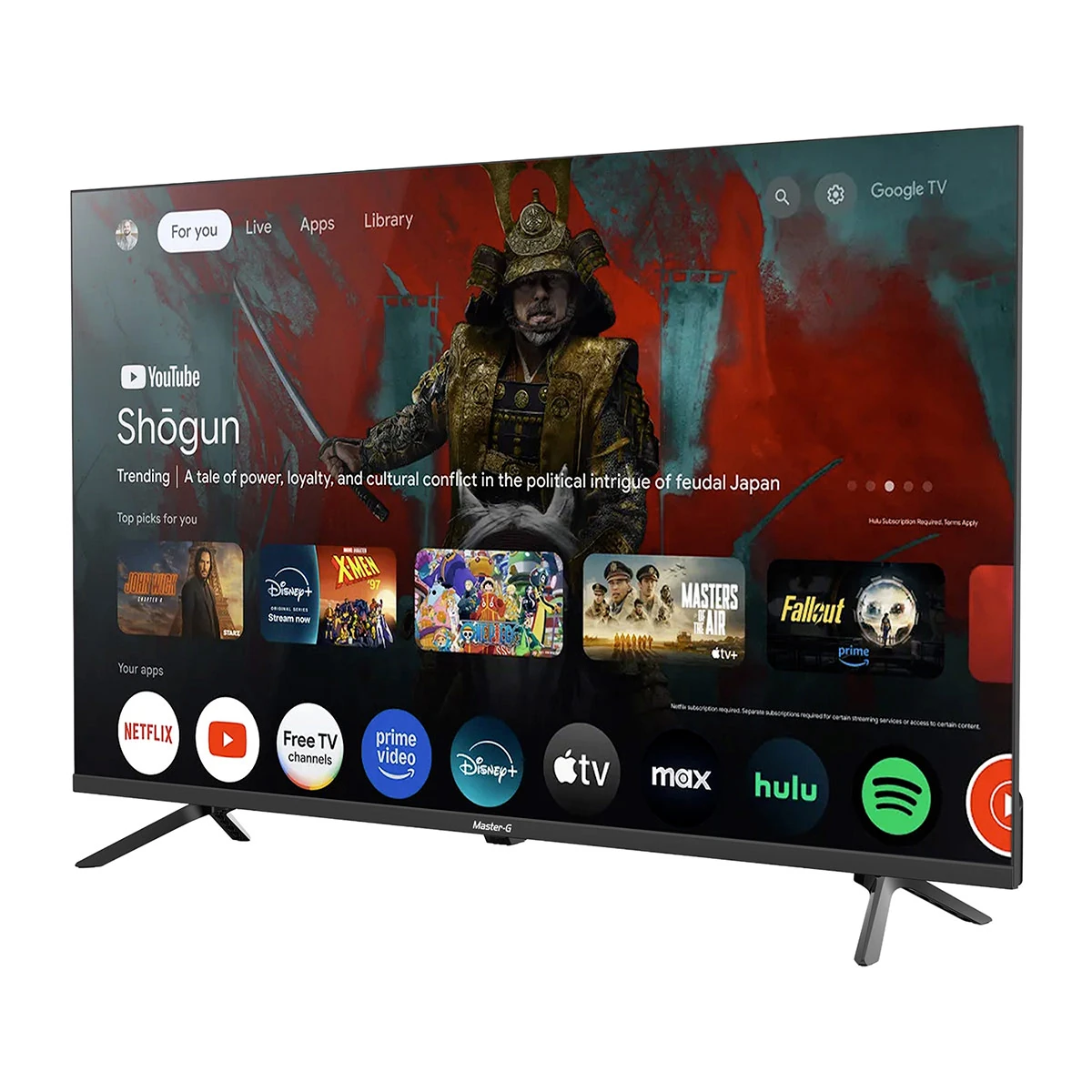 SMART TV MASTER G LED FULL HD 43” MGG43FFK5 - 3