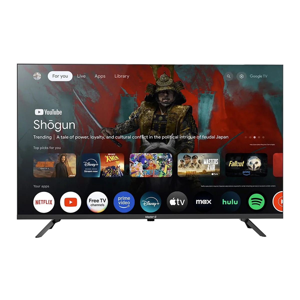 SMART TV MASTER G LED FULL HD 43” MGG43FFK5 - 4