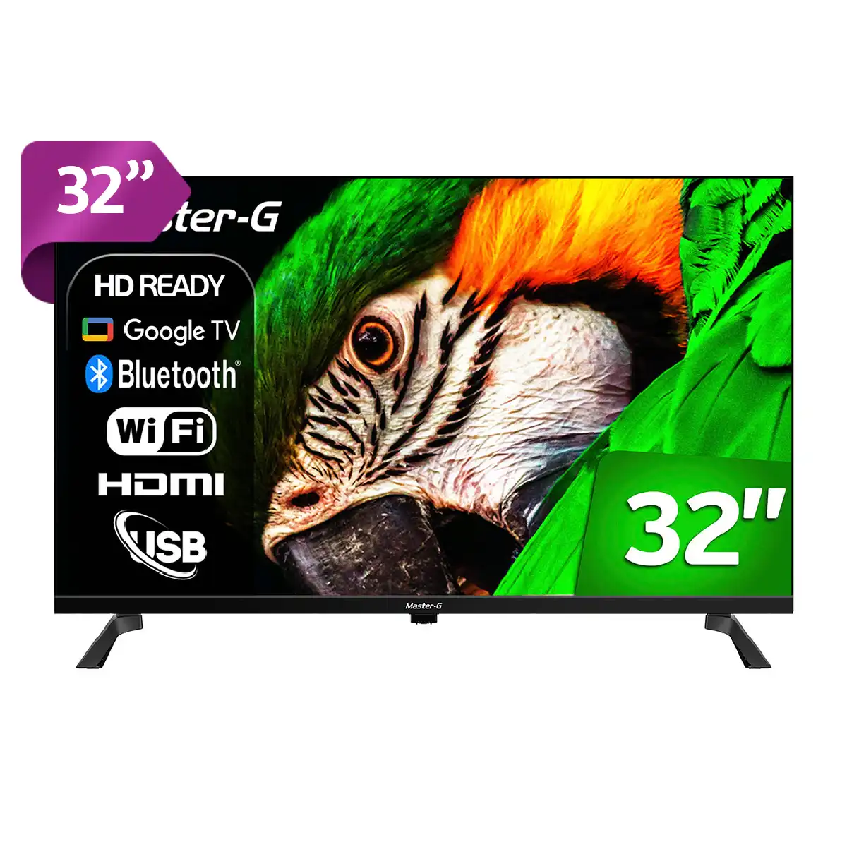 SMART TV MASTER G LED WXGA 32” MGG32HFK5 - 1