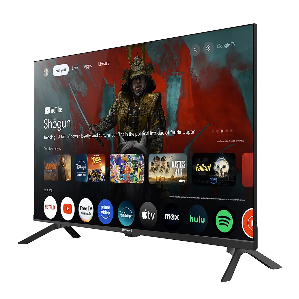 SMART TV MASTER G LED WXGA 32” MGG32HFK5 - 3