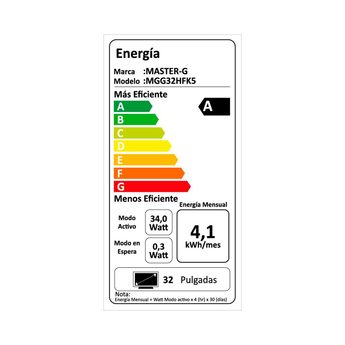SMART TV MASTER G LED WXGA 32” MGG32HFK5 - 8