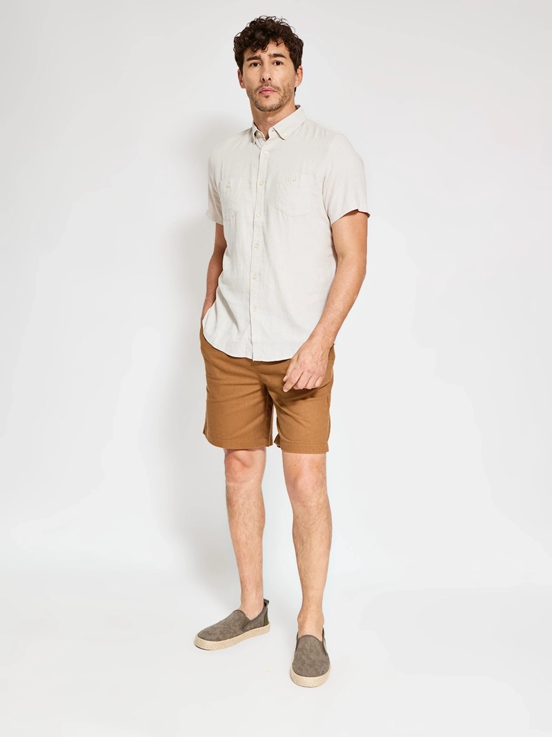 CAMISA HOMBRE REGATTA LINO MANGA CORTA - 4