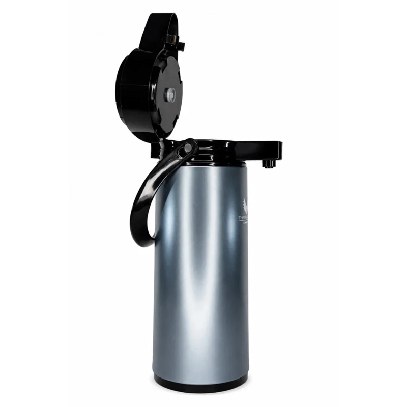 TERMO THERMOS SIFÓN VIDRIO CAFÉ 1.9 LITROS AZUL - 2