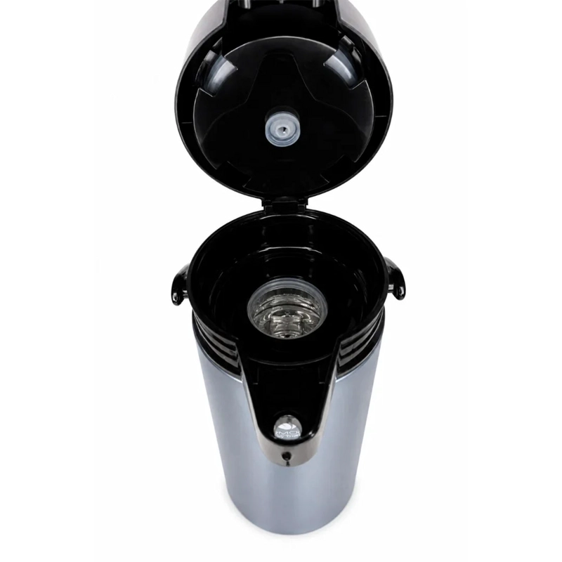 TERMO THERMOS SIFÓN VIDRIO CAFÉ 1.9 LITROS AZUL - 4