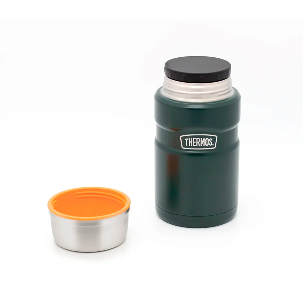 TERMO COMIDA THERMOS KING ACERO INOXIDABLE 710 ML VERDE - 2