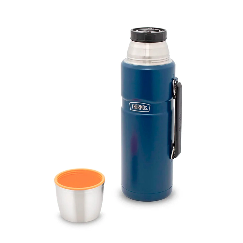 TERMO LÍQUIDO THERMOS KING ACERO INOXIDABLE 2 LITROS AZUL MARINO - 2