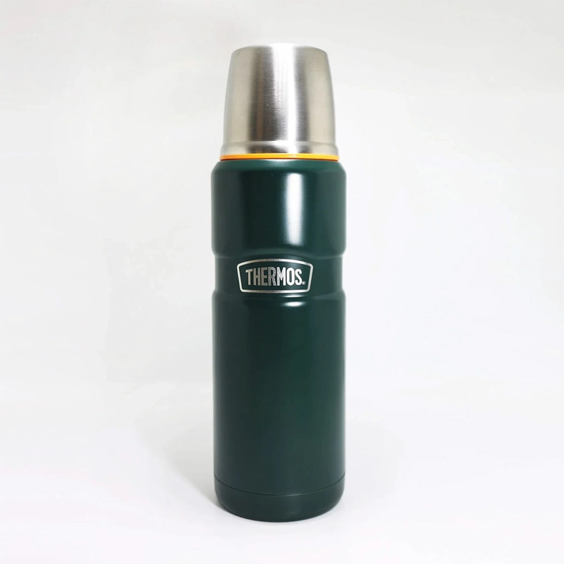 TERMO LÍQUIDO THERMOS KING ACERO INOXIDABLE 470 ML VERDE - 1