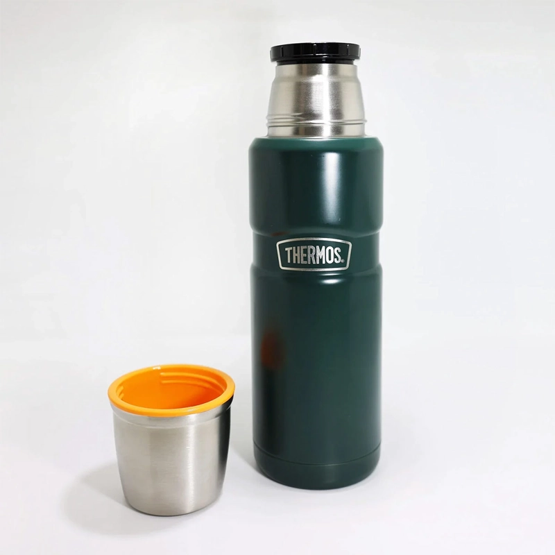 TERMO LÍQUIDO THERMOS KING ACERO INOXIDABLE 470 ML VERDE - 2