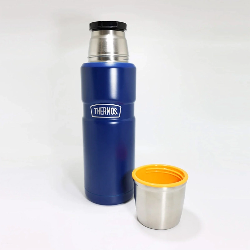 TERMO LÍQUIDO THERMOS KING ACERO INOXIDABLE 470 ML AZUL MARINO - 2