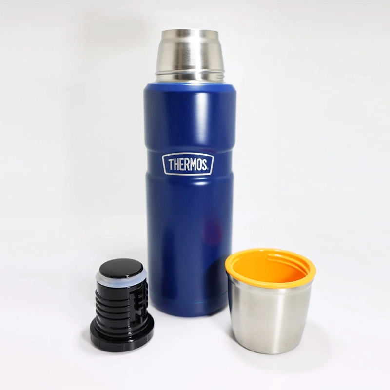 TERMO LÍQUIDO THERMOS KING ACERO INOXIDABLE 470 ML AZUL MARINO - 3